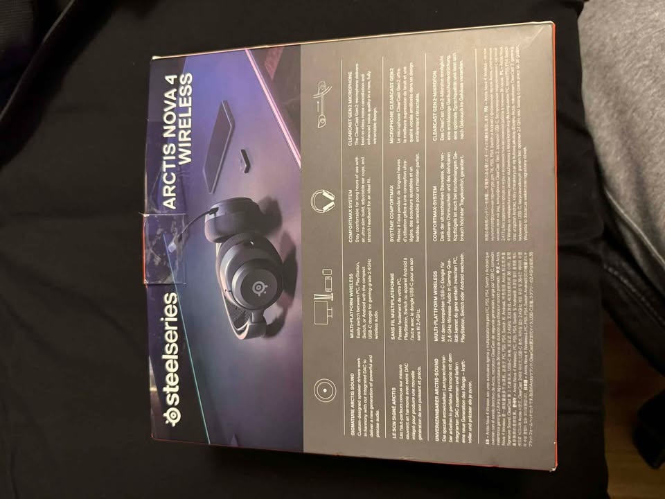 Steelseries Arctis Nova 4 Wireless headset - photo 4