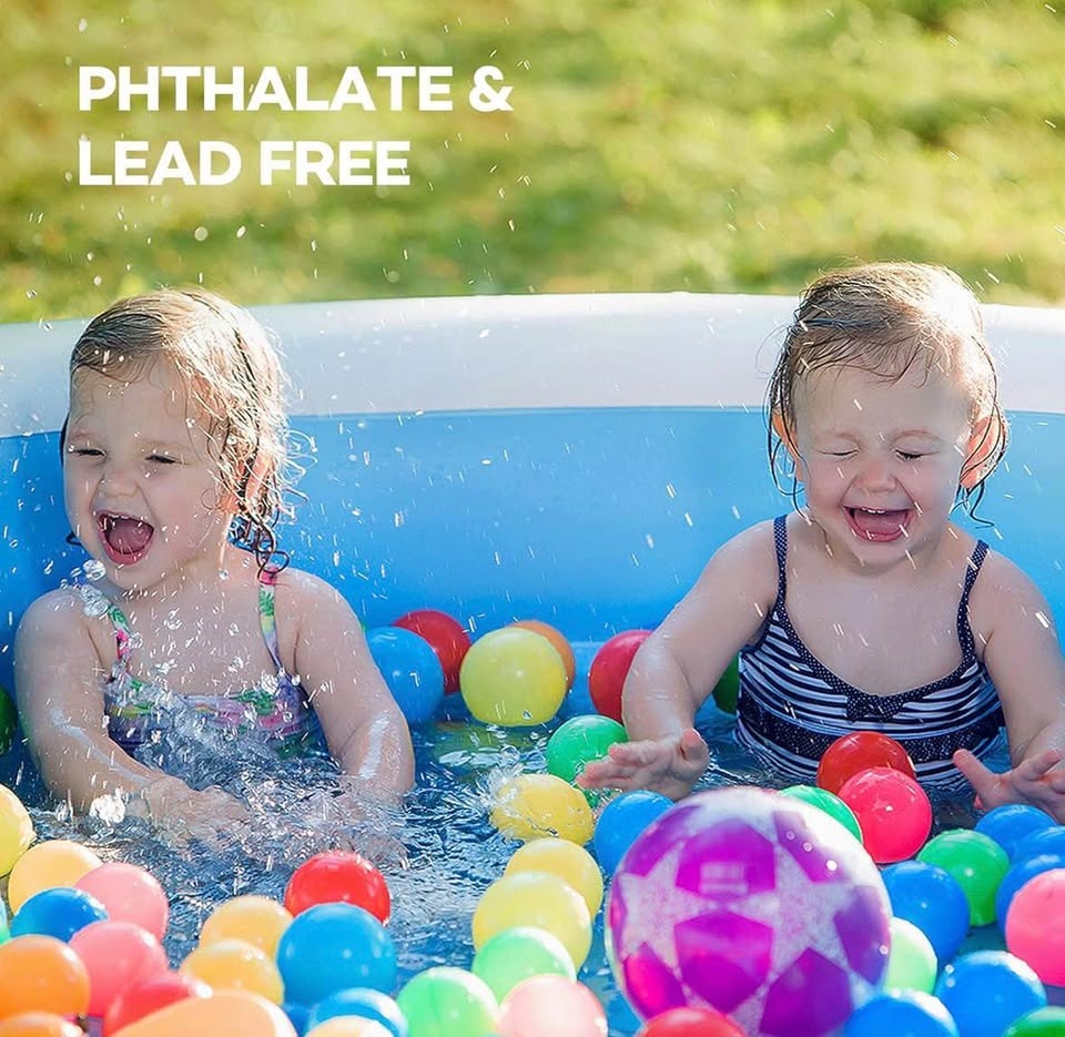 Sable Inflatable Pool, Family Swim Center Pool, 118" X 72" X 20" - photo 3
