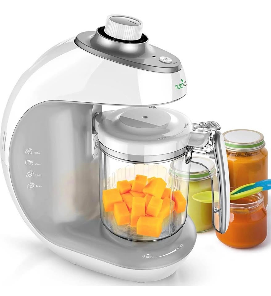 NutriChef Digital Baby Food Maker - Steamer & Blender