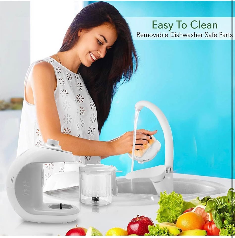 NutriChef Digital Baby Food Maker - Steamer & Blender - photo 2