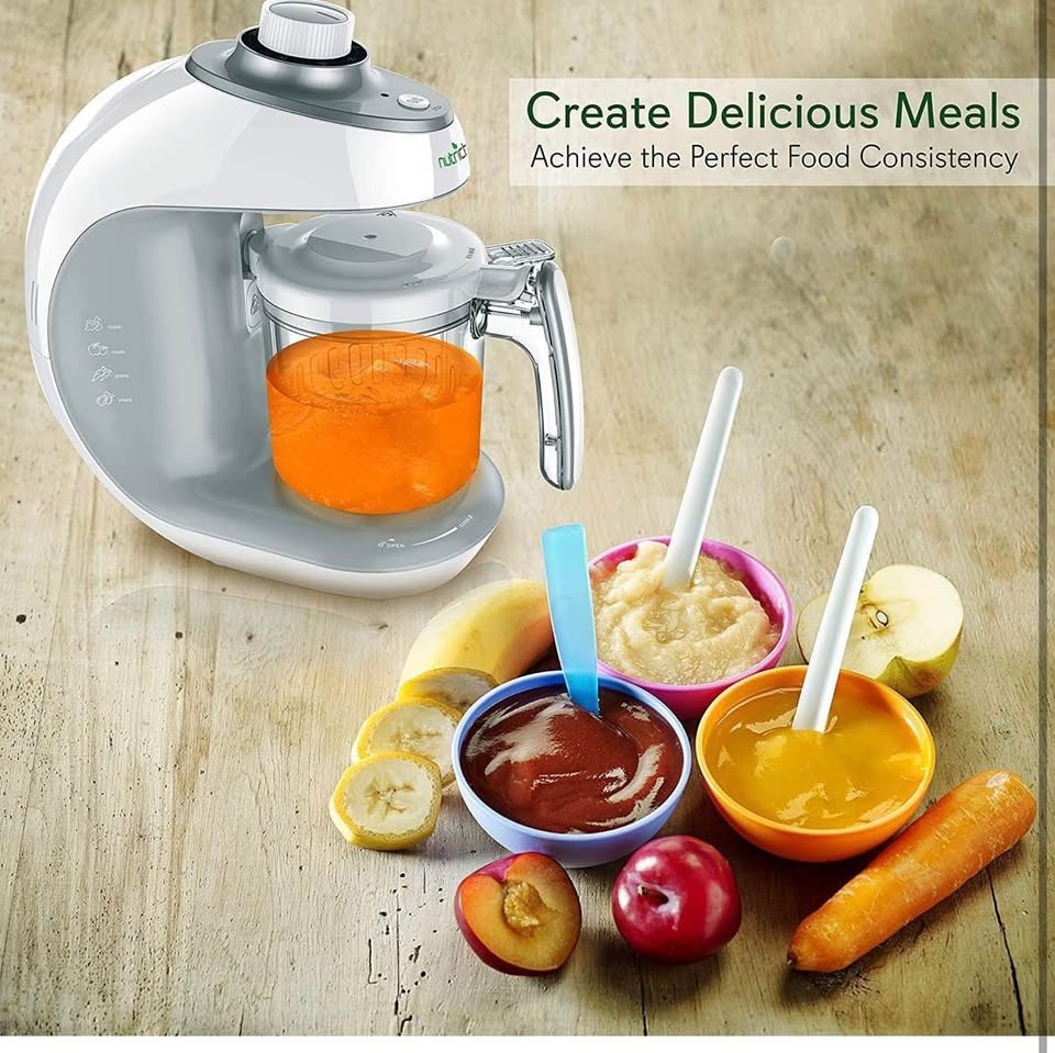 NutriChef Digital Baby Food Maker - Steamer & Blender - photo 5