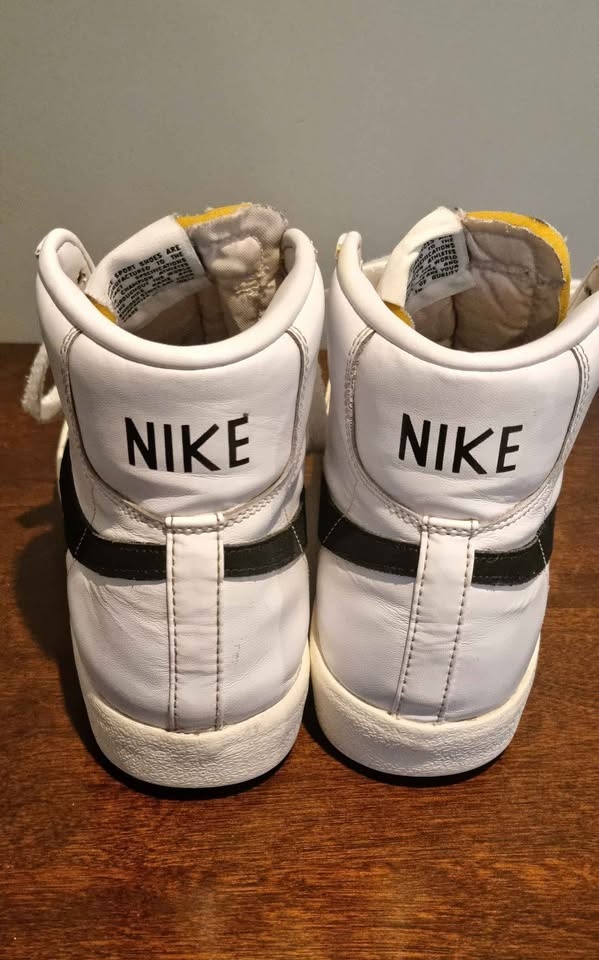 Nike Blazer Mid '77 Vintage White Black US 10 - photo 3