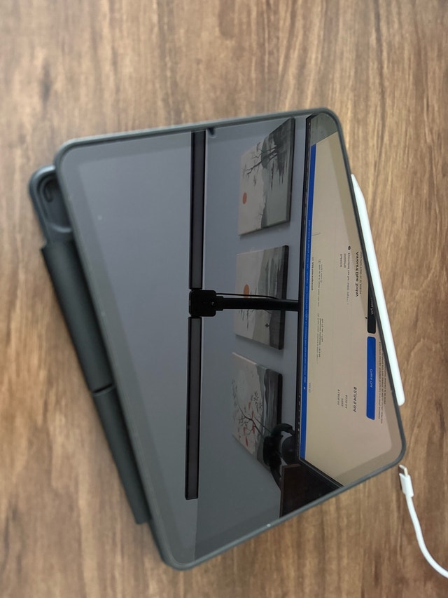 iPad Air (11 inch, M1 64Gb) w/ ESR Keyboard and Apple Pencil - photo 3