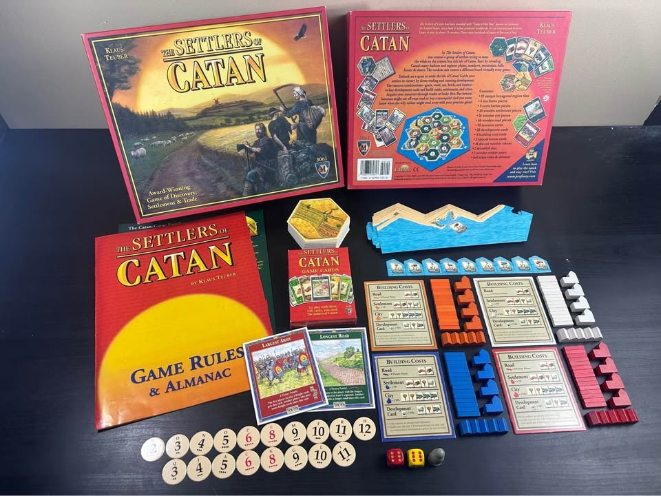 Settlers of Catan - Complete & Like New - 4th Edition 3061 - 200 - photo 4