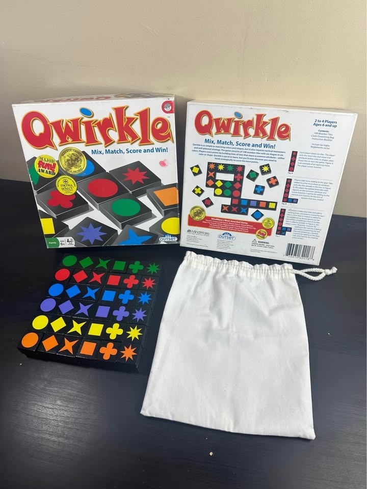 Qwirkle - Complete (minus instructions) & Like New - photo 4