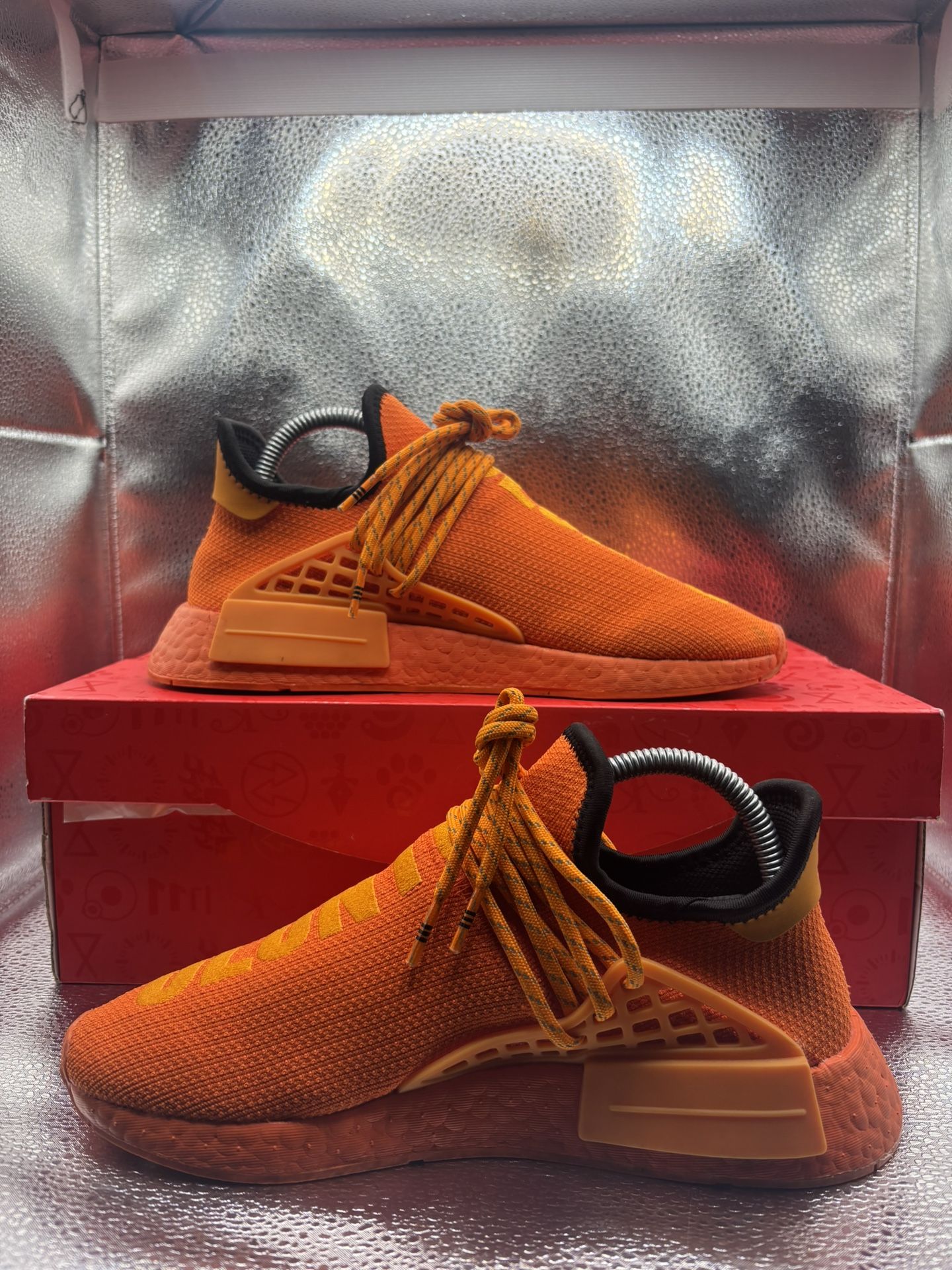 Adidas NMD HU Pharrell Orange - photo 5