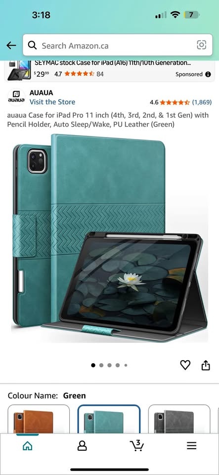 iPad Air Case 13 Inch (2025/2024) M3/M2