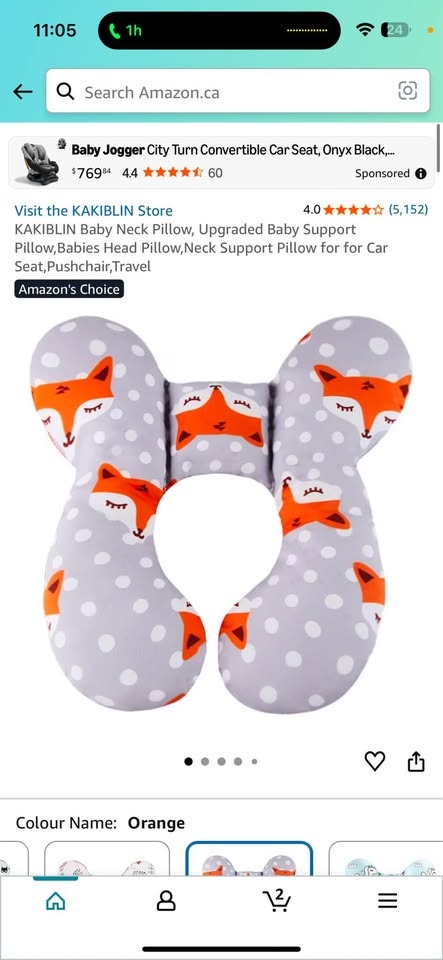 Baby travel pillow - photo 3
