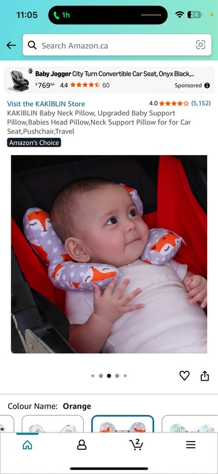 Baby travel pillow - photo 4