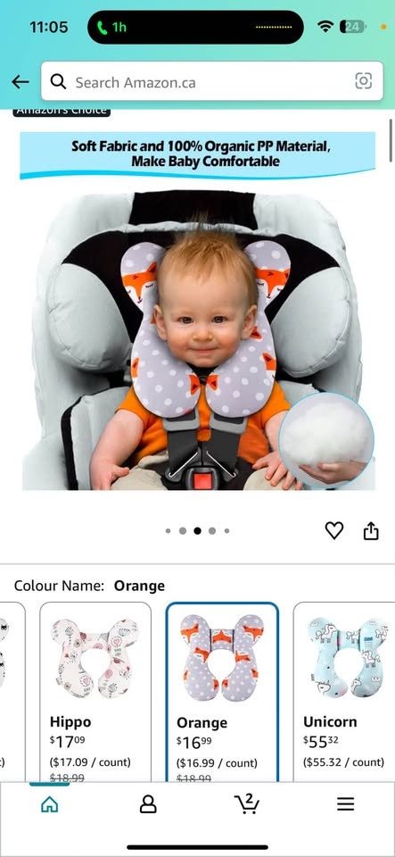 Baby travel pillow - photo 5