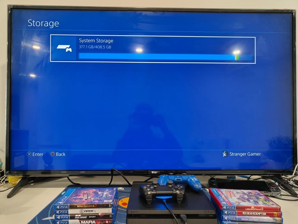 Sony Playstation 4 Slim | 2 Controllers | 8 Games - photo 5