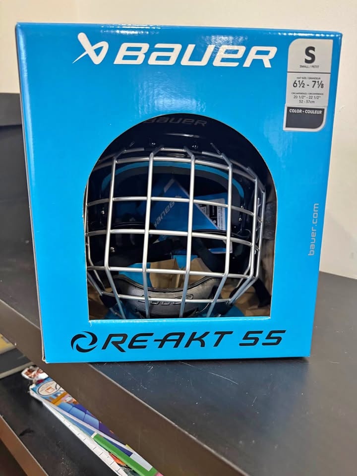 Bauer Hockey Helmet Combo - Re-Akt 55
