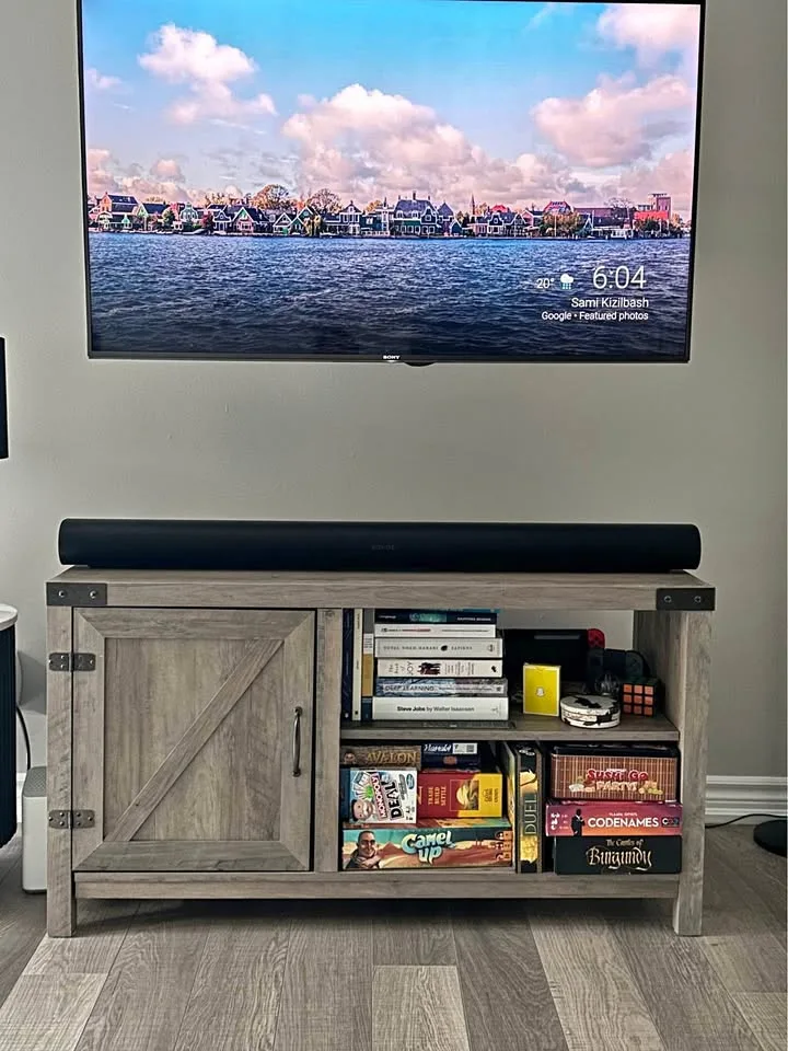 Wooden TV console upto 50” TVs thumbnail