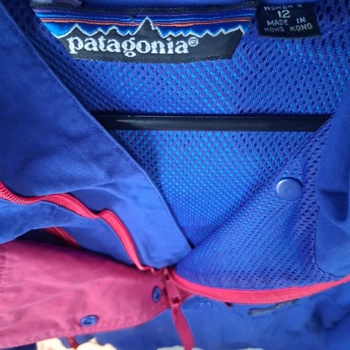 Patagonia Womens Hooded Anorak Ski Pullover Jacket Size 14 - photo 4