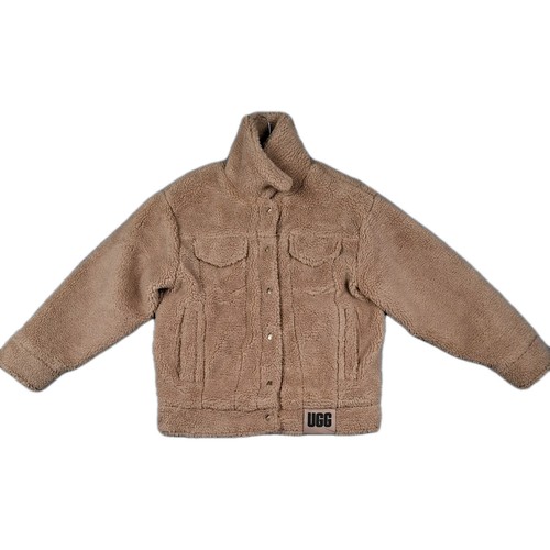UGG Frankie Sherpa Trucker Jacket Camel Tan Women’s XS - photo 2
