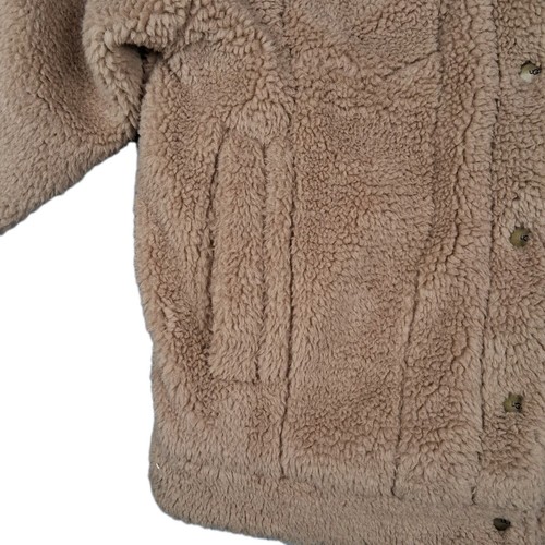 UGG Frankie Sherpa Trucker Jacket Camel Tan Women’s XS - photo 5