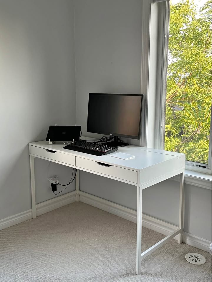 IKEA desk with drawers