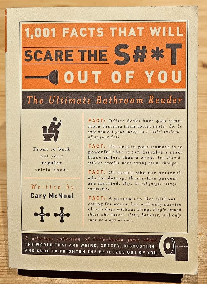 1001 Facts That Will Scare the S#*t Out of You by Carl McNeal
