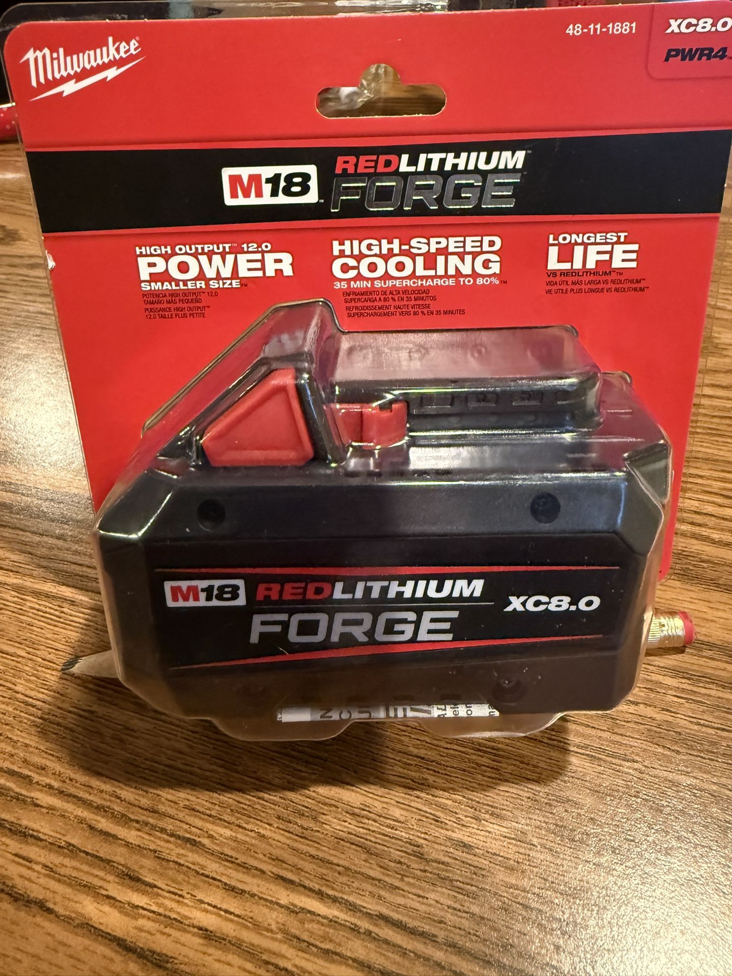 Milwaukee 8.0 Forge Battery