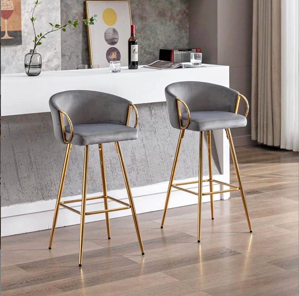 Brand New Counter Stool with Metal Frame