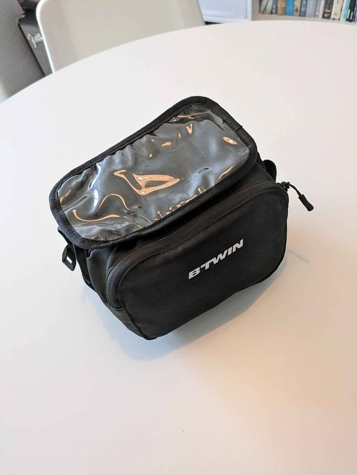Bike Top Tube Bag - 2L Capacity + Smartphone Holder