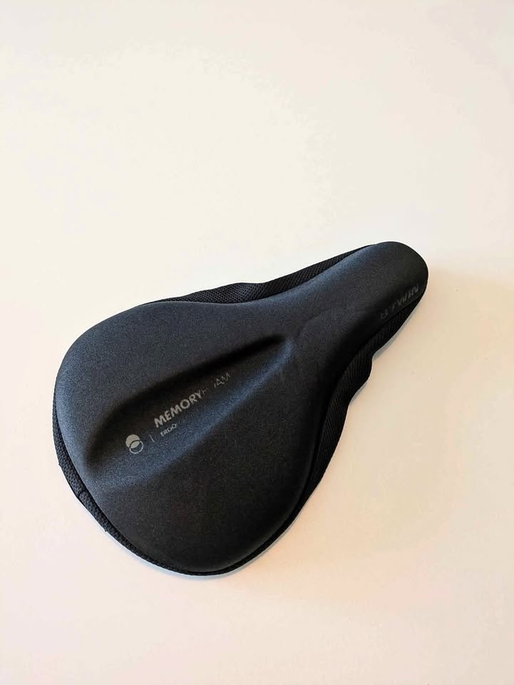 Memory foam saddle cover
