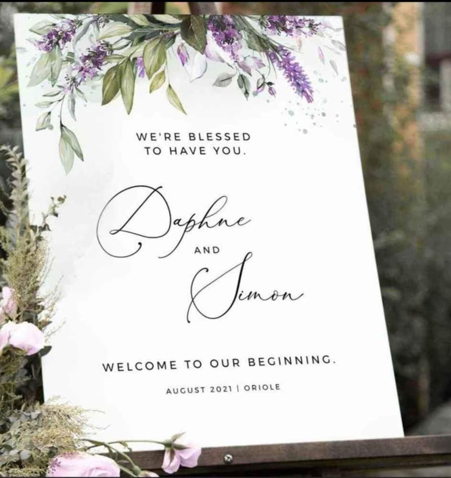 Event welcome sign, seating chart- wedding, birthday... - photo 5