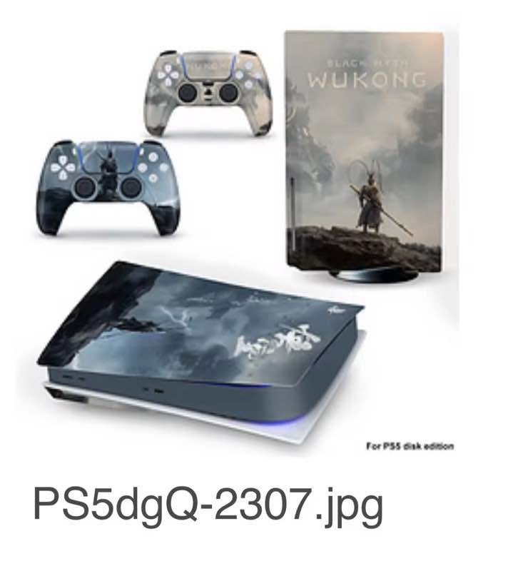 BLACK MYTH WUKONG PS5 skins decal with 2 controller skins