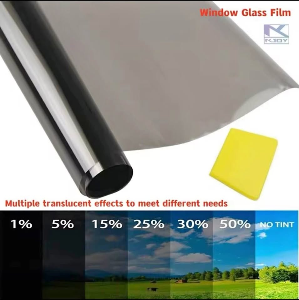 3Mx50CM VLT Black Car Window Tint Film