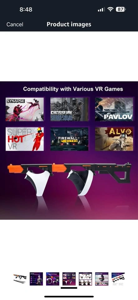 PSVR 2 - GUN STOCK - photo 4