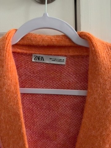 Zara Geometric Print Oversized Cardigan Sweater - photo 4