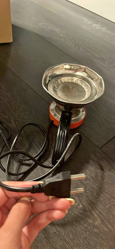 🥕 Aromatic Ash/ Oud Burner with Electric connection
