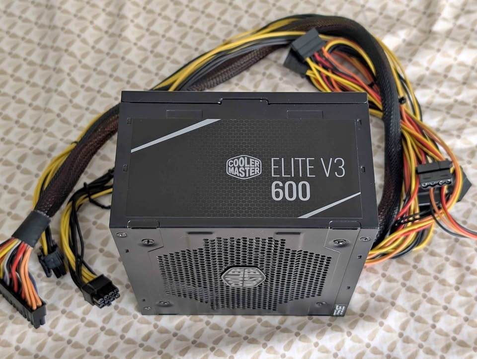 600W PSU - Cooler Master Elite V3 Power Supply