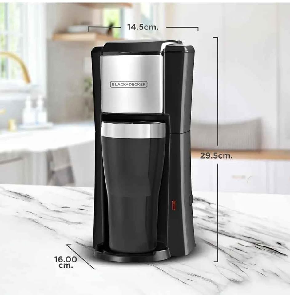 🏆Brand new open box Black & Decker Single Serve Coffee Maker