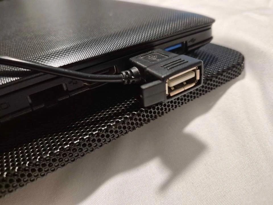 Laptop Cooler Fan Pad - photo 3