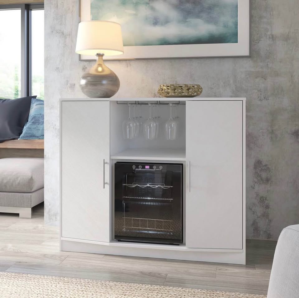 Modern Bar / Cocktail Cabinet with Built-In Wine Cooler - photo 4