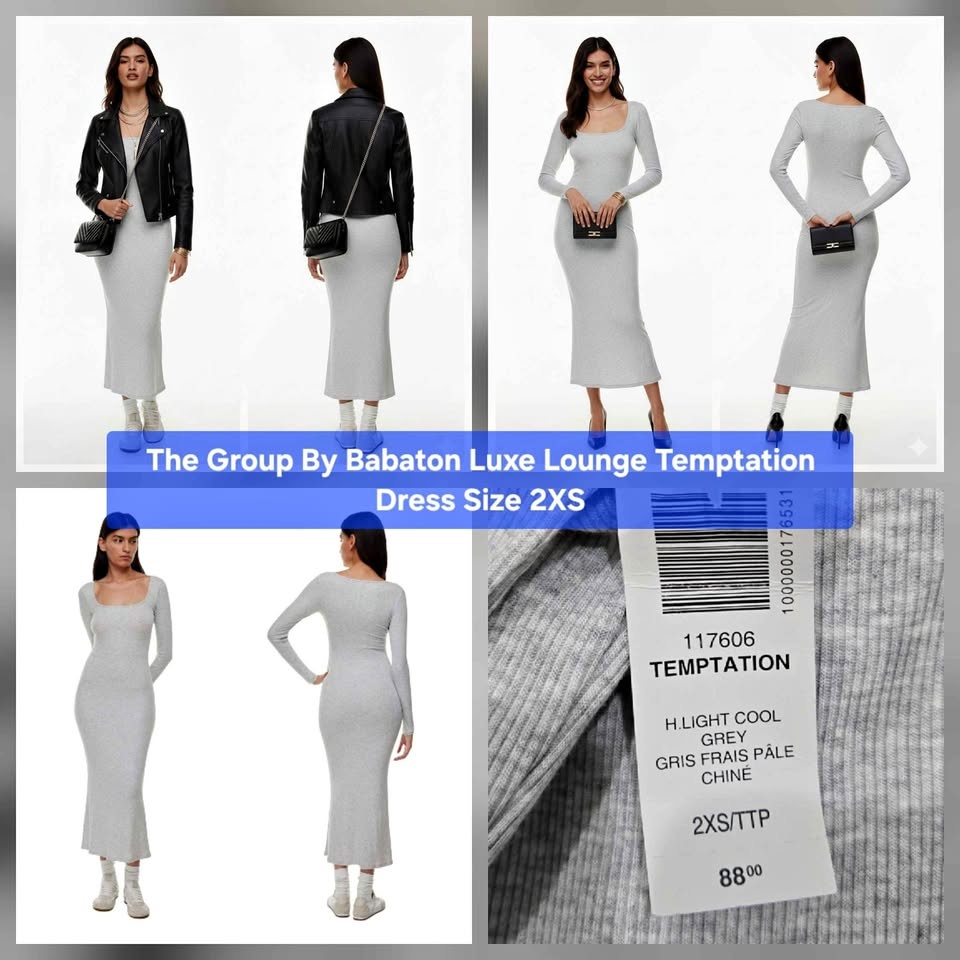 Babaton Luxe Lounge Temptation Dress Size 2XS🏆