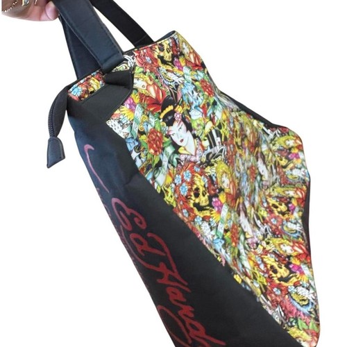 Ed Hardy Vintage Tote Bag Y2K Graphic Print Tattoo Style - photo 5