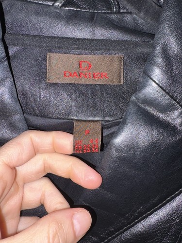 Women's Danier Vintage Black Blazer Jacket Size UK 4 - photo 4