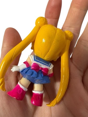 Sailor Moon VINTAGE 90s 2.5" Mini Figure TKTT Tarkett PVC - photo 2