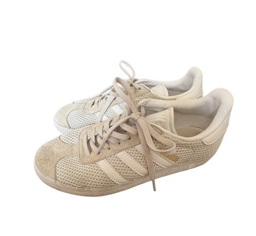 Adidas Gazelle Talc Women's Beige Sneakers Size 6.5