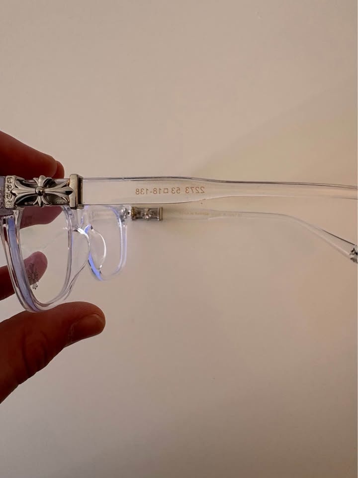 Chrome Hearts Glasses - Clear Silver - photo 2