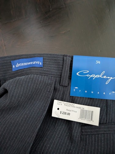 $228 COPPLEY Dreamweave  Pants Men's 34R Pleate - photo 5