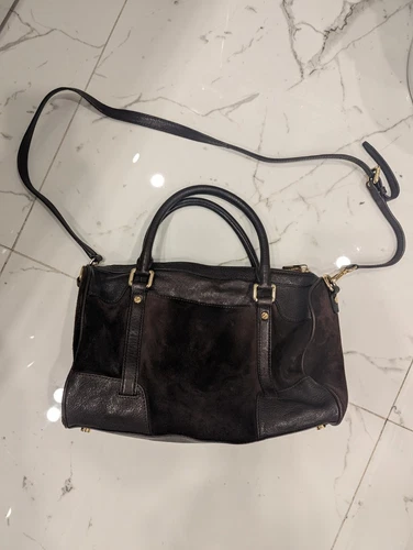 Michael Kors McGraw Leather Satchel Crossbody Bag - Brown - photo 5