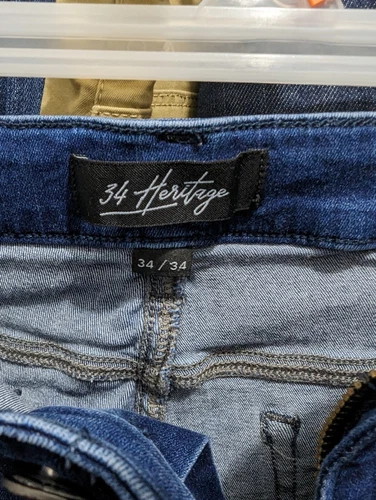 34 HERITAGE BLUE JEANS SIZE 34 - photo 5