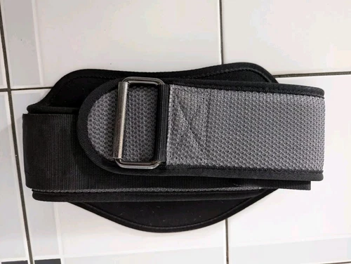 Nike Weight Lifting Belt (Gray/Black, L, Authentic) - photo 5
