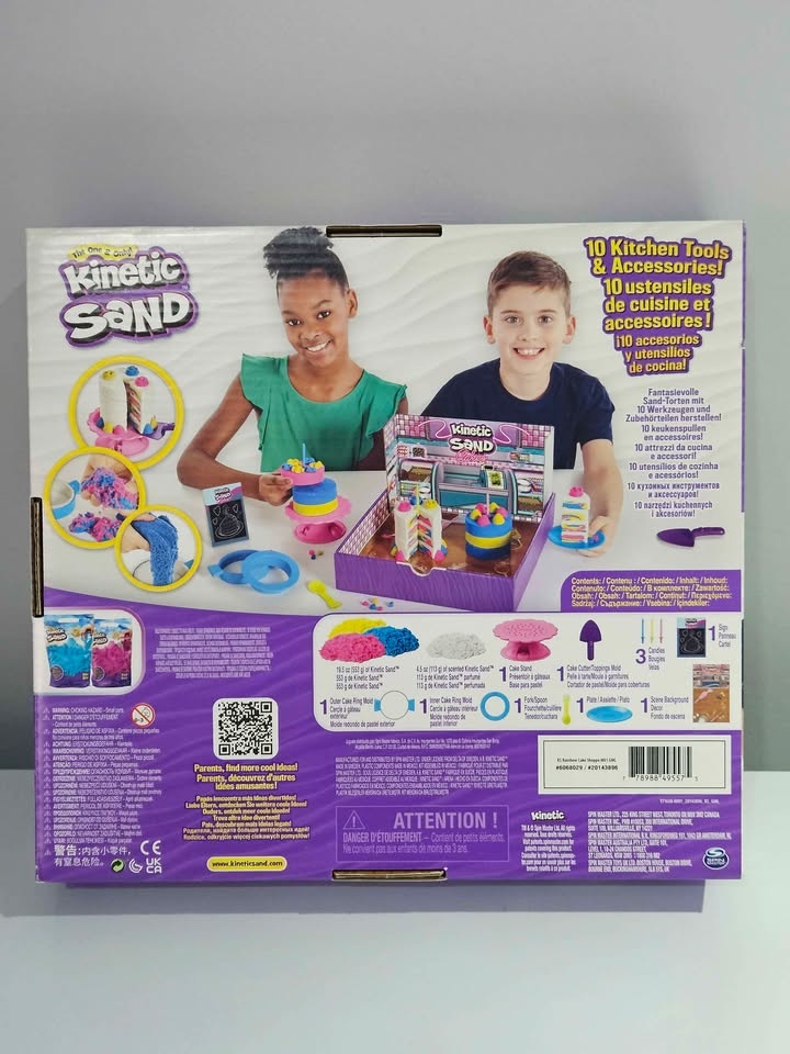 Rainbow Cake Shoppe Kinetic Sand Playset (Brand New) 🏆 - photo 2
