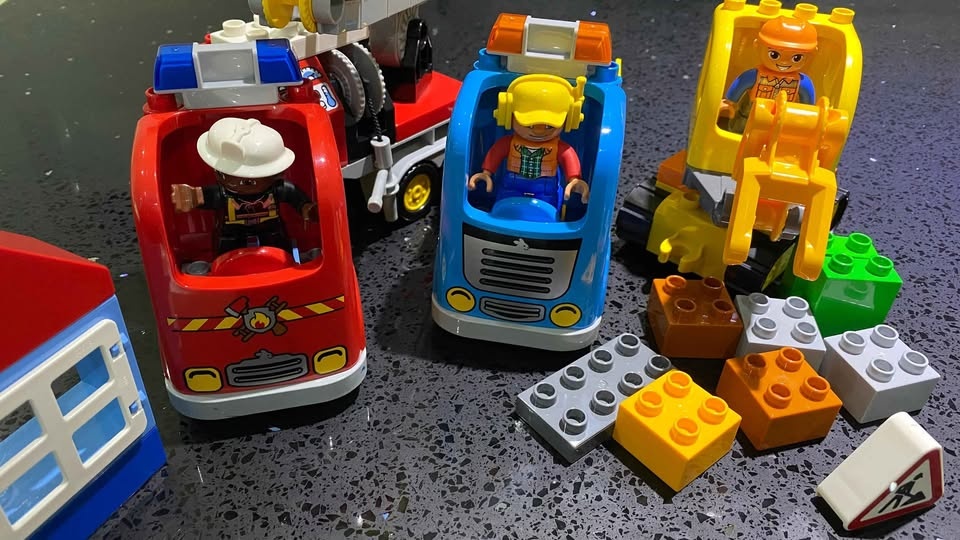 Lego Duplo Fire Truck (10592) & Excavator (10812) 🏆 - photo 2