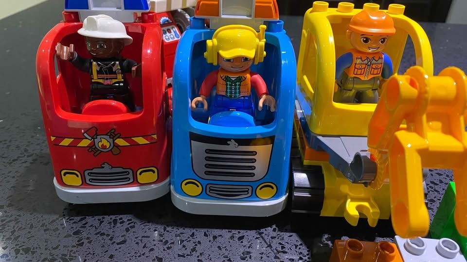 Lego Duplo Fire Truck (10592) & Excavator (10812) 🏆 - photo 3