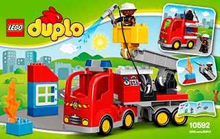 Lego Duplo Fire Truck (10592) & Excavator (10812) 🏆 - photo 4